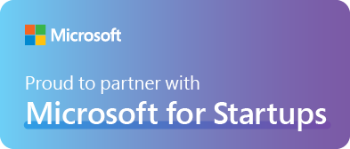 Microsoft for Startups Founders Hub official badge